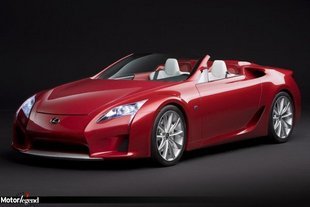 Un roadster Lexus LFA pour 2014