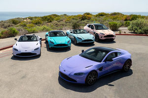 Livrées pastel pour la gamme Aston Martin 