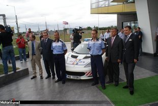 Une Evora S livrée à la Police roumaine