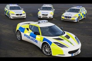 Une Lotus Evora pour la police anglaise