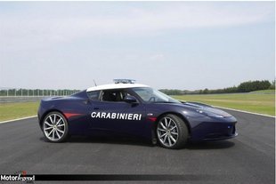 Deux Lotus Evora S pour les Carabinieri