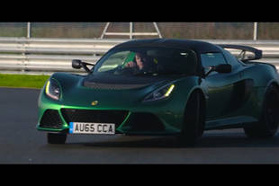 La Lotus Exige Sport 350 en action