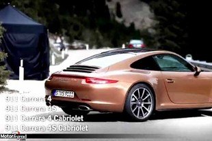 Porsche Carrera 4 : making of du spot TV