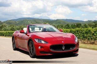 Maserati GranCabrio Sport, de saison