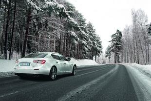 Le Maserati Winter Tour dans les Alpes 