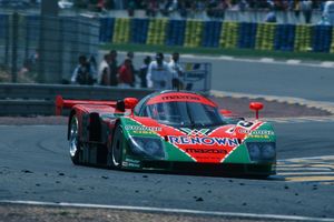 La Mazda 787B victorieuse au Mans en 1991 de retour en piste dans la Sarthe