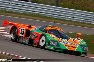 La Mazda 787B de retour au Mans !