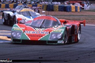 La Mazda 787B à Goodwood