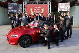 La Mazda MX-5 élue voiture de l'année au Japon