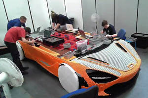 La réalisation de la McLaren 720S Lego en vidéo
