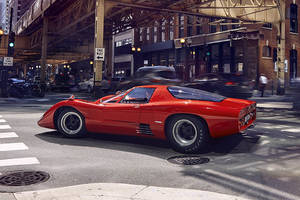 La M6GT de Bruce McLaren en virée dans les rues de Chicago