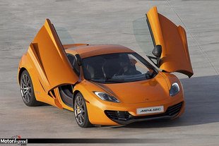 McLaren MP4-12C, les chiffres