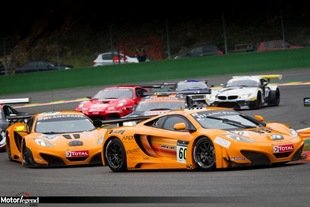 Résultats McLaren aux 24H de Spa