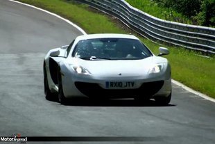 McLaren MP4-12C, l'épreuve Nordschleife