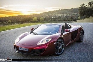 Officiel : McLaren MP4-12C Spider