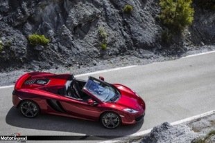 La McLaren 12C Spider arrive à Hong Kong