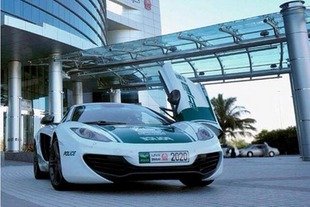 La Police de Dubaï en McLaren MP4 12C