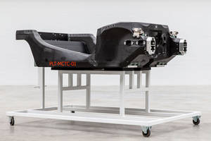 Le nouveau châssis en carbone de McLaren est arrivé
