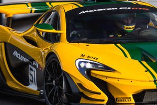 Senna instructeur du McLaren P1 GTR Driver Program