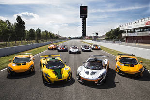 Lancement du McLaren P1 GTR Driver Programme