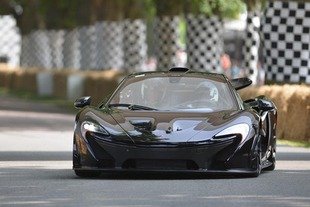 Premier roulage public pour la McLaren P1