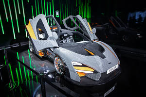 La McLaren Senna LEGO s'expose au salon E3