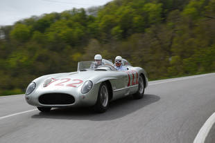 La Mercedes300 SLR ex-Moss en vidéo 360 degrés