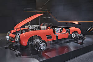 Mercedes réintroduit des éléments de carrosserie de la 300 SL Gullwing