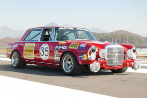 RM Sotheby's : Mercedes-Benz 300 SEL Red Pig Replica