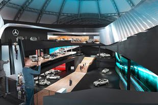 Francfort : visite virtuelle du stand Mercedes 