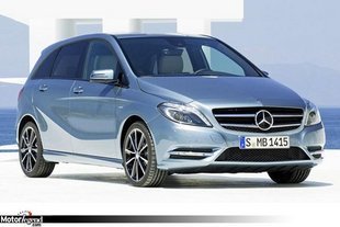 Mercedes : première image du Classe B