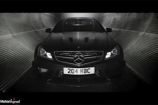 Mercedes C63 AMG Black Serie : Dark Side