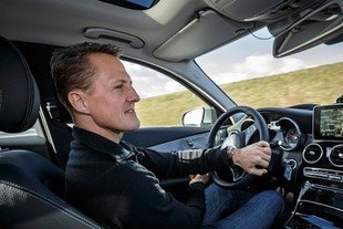 Schumacher teste la Mercedes Classe C