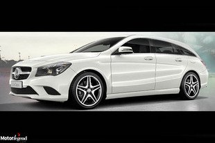 Mercedes CLA Shooting Brake : comme ça ?