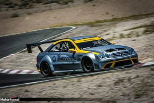 Une CLK63 Black Series dans la course !