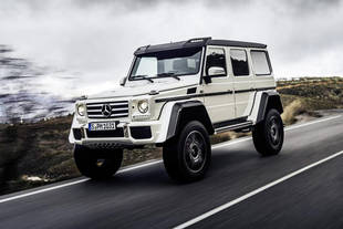 Le Mercedes G 500 4x4² entre en production