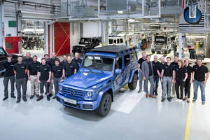 Production : le Mercedes Classe G franchit un nouveau cap