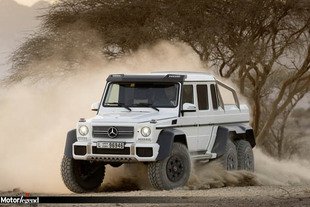 Le Mercedes Classe G passe au 6x6 !