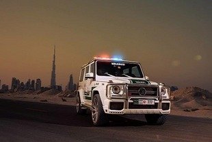 Un Mercedes G63 pour la Police de Dubaï