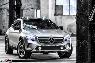 Mercedes dévoile son GLA à Shanghaï