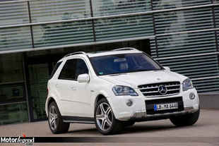 Un facelift pour la Mercedes ML63 AMG