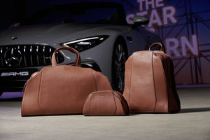 Un set de bagages Santoni pour la Mercedes-AMG SL