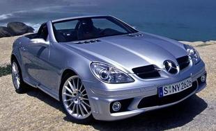 La Mercedes SLK AMG