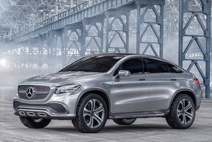 Mercedes Concept Coupé SUV : le futur MLC en filigrane