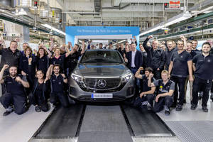 Mercedes EQC: début de production