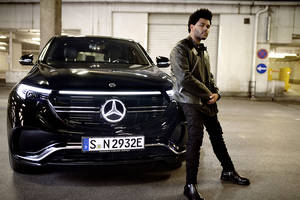 The Weeknd assure la promotion du Mercedes EQC