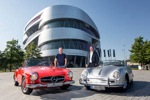 Mercedes fête les dix ans du Porsche Museum