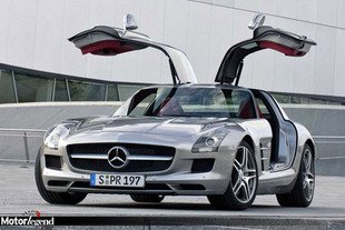 Mercedes-Benz SLS AMG élue par Playboy