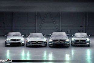 Mercedes SLS Roadster, première image