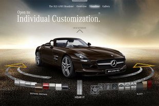 Configurateur Mercedes SLS AMG Roadster